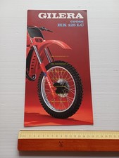 Gilera Cross HX 125 LC 1983 depliant italiano originale