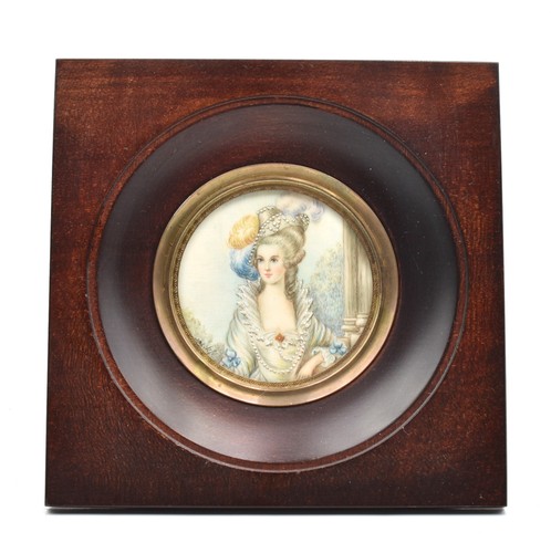 Ritratto miniatura marquise - ritratto,