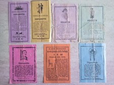 7 stampe inizio 900 gioco del