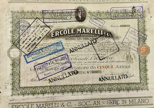 1935 ercole marelli - 1935, azione