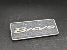 FIAT BRAVO 60MM LOGO SIGLA EMBLEMA FREGIO STEMMA SCRITTA TARGHETTA BADGE TARGA