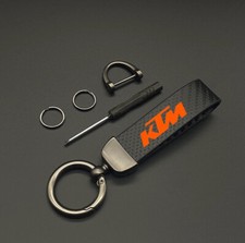 PORTACHIAVI KTM in CARBONIO -