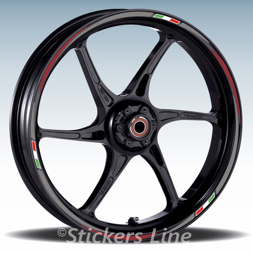 Adesivi ruote moto strisce