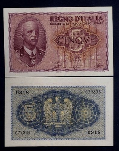 Lire 1944 dittatura - lire,
