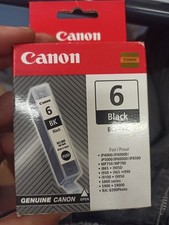 CANON BCI-6BK PIXMA IP4000-5000-6000-8500-MP750-780-NERO INKJET ORIGINALE 