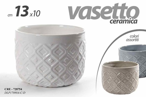 Vaso ceramica fiori - ceramica,