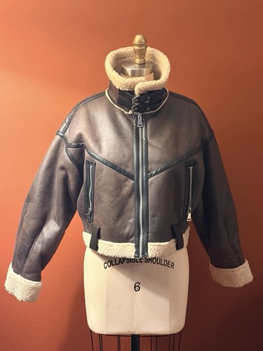 Zara giacca aviatore ecopelle - zara,