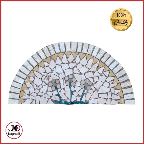Rosone mosaico fatto mano - rosone, a