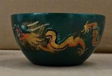 🟡 CIOTOLA GIAPPONESE - CINESE IN LACCA DIPINTA A MANO EPOCA 900- M1231