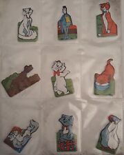 Pupazzetti sagomati MIO serie GLI ARISTOGATTI (1979) 1/16 COMPLETA !!!!!