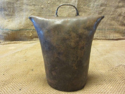 Campana pecora mucca metallo