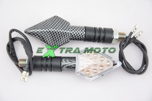 Frecce moto led carbonio - frecce,