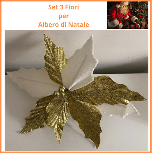 Set fiori natalizi - set, 3