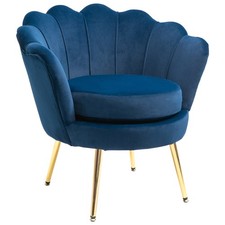 HOMCOM Poltrona Vintage di