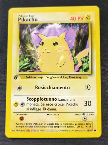 Pikachu 102 pokemon set - pikachu, 58/102