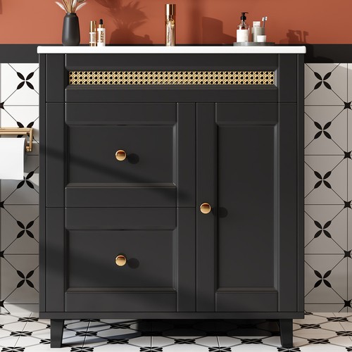 Lavabo con mobiletto - lavabo, 76