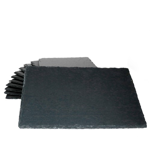 12x piatti ardesia 20x30 - ardesia, cm