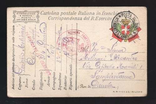 Cartolina militare guerra - cartolina,
