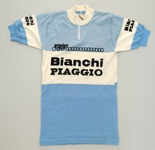 Maglia ciclismo vintage santini bianchi piaggio trikot bike rare cycling jersey