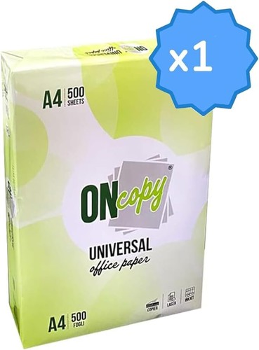 Carta one copy 75g risma - a4,