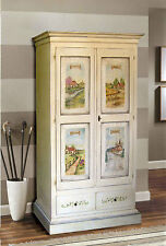 armadio decorato 4 stagioni massello offerta dal produttore sottocosto