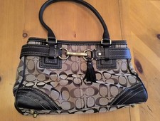 Borsa Coach marrone vintage