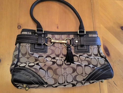 Borsa coach marrone - borsa,