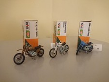 3 Politoys Polistil Moto 1/24  da collezione anni 70 box originale rare