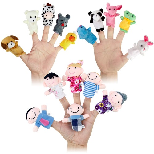 Finger puppets famiglia - finger,