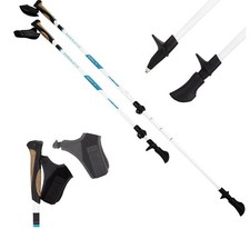 SUPERLETIC Nordic TX 50 Walking Bastoni in carbonio (50%) regolabili 100-130cm