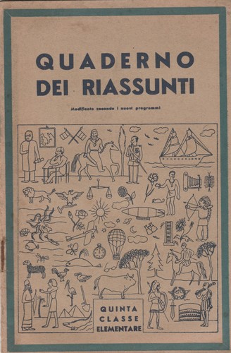 Quaderno riassunti quinta - riassunti,