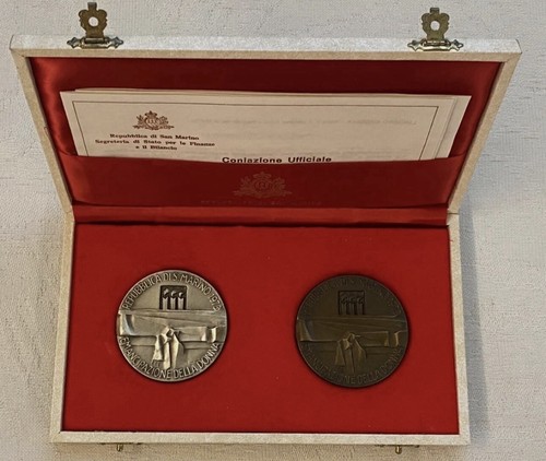 San marino 1973 medaglie - marino,