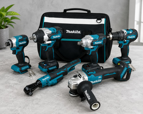 Makita cordless combo - 1,
