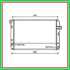 Radiatore Toyota Yaris-(Anno