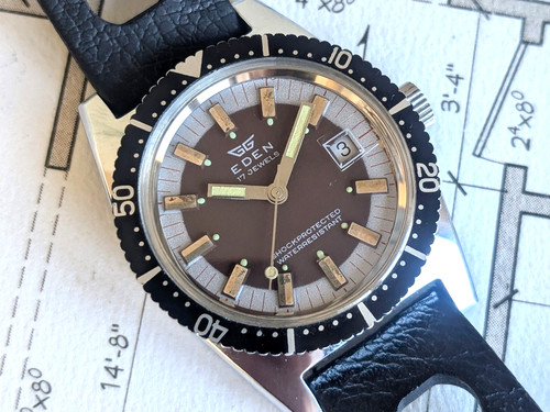 Orologio vintage eden 38mm - orologio,