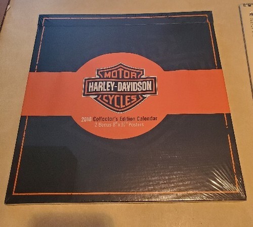 2018 wall calendar harley - 2018,