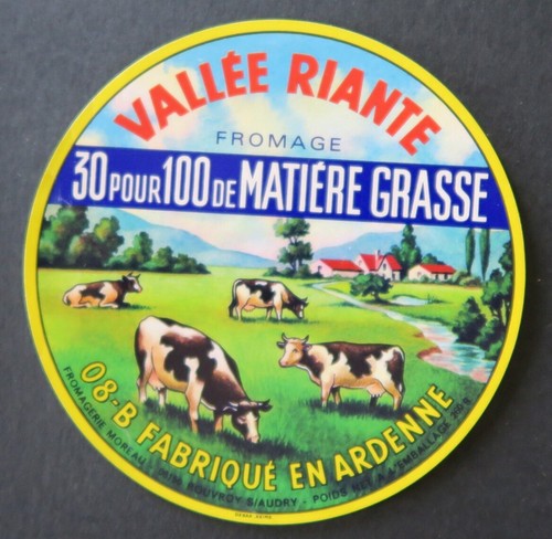 Etichetta formaggio vallee - formaggio,