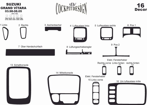 Decorazione abitacolo per - decorazione,