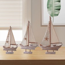 Barca a vela in legno Modello