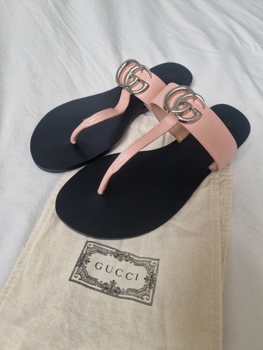 Gucci marmont infradito con - marmont,