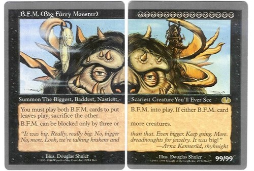 Mtg - b.f.m, furry