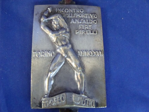 Placca trofeo industria - placca,