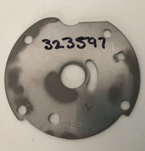 Piastra pompa acqua evinrude - piastra,