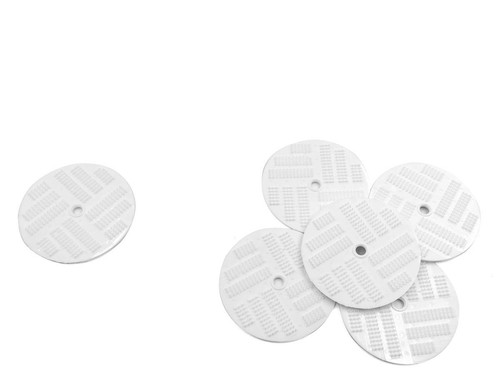 Dischetti velcro asola - in,
