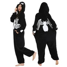 SAZAC Pigiama Nero Spider-Man