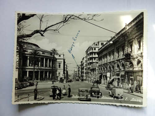Palermo piazza politeama - e, via