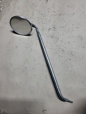 Specchietto Retrovisore In Alluminio Vintage Per Ape Pentaro'altri Gambo Lungo 