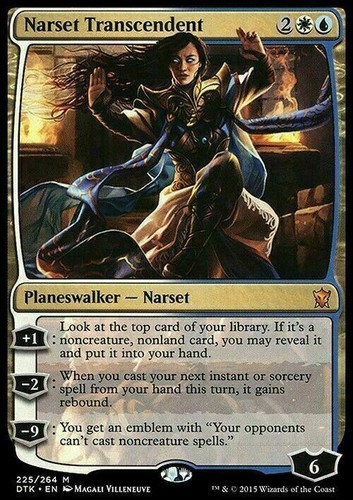 Narset transcendent dragons - transcendent,