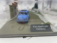 DIE CAST 1/43 " FIAT ABARTH 595 GATTAFONI " DIORAMI 500