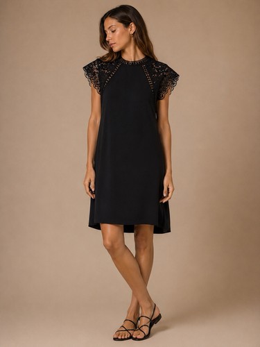 Abito tubino zara nero con - tubino,